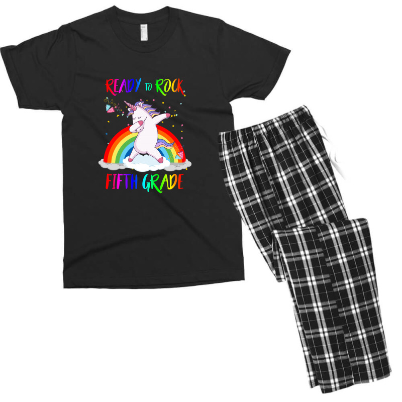 Ready To Rock Fifth Grade Men's T-shirt Pajama Set | Artistshot