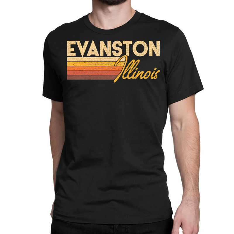 Evanston Illinois Classic T shirt. By Artistshot