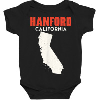 Hanford California Usa State America Travel Californian Baby Bodysuit | Artistshot