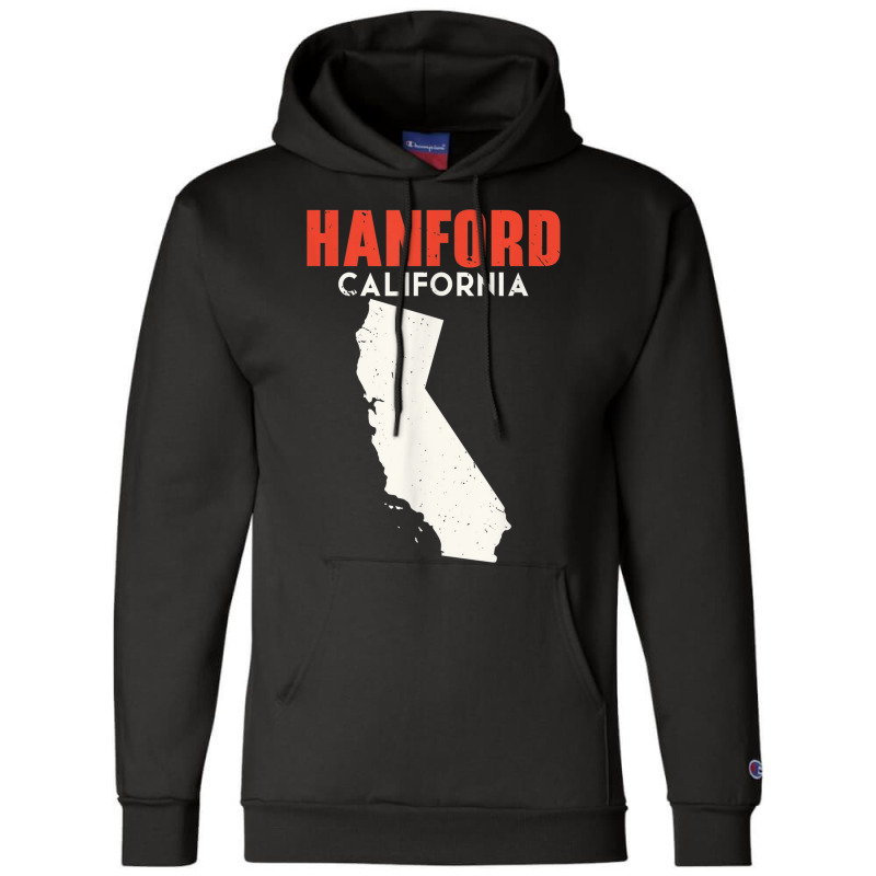 Hanford California Usa State America Travel Californian Champion Hoodie by Newshirt | Artistshot