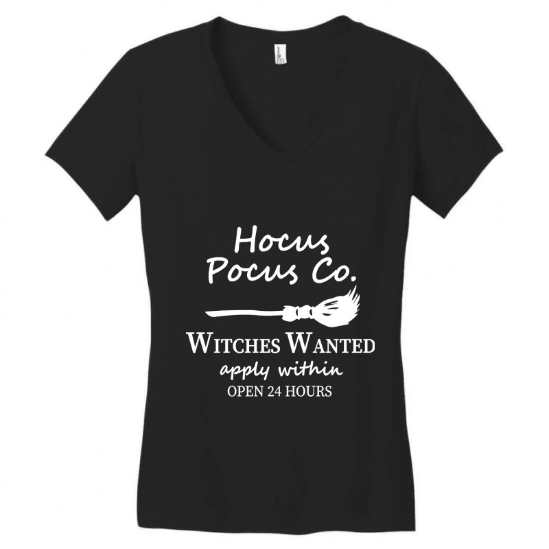 Hocus Pocus Co Women's V-Neck T-Shirt by laurynvanhoose | Artistshot