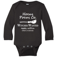 Hocus Pocus Co Long Sleeve Baby Bodysuit | Artistshot