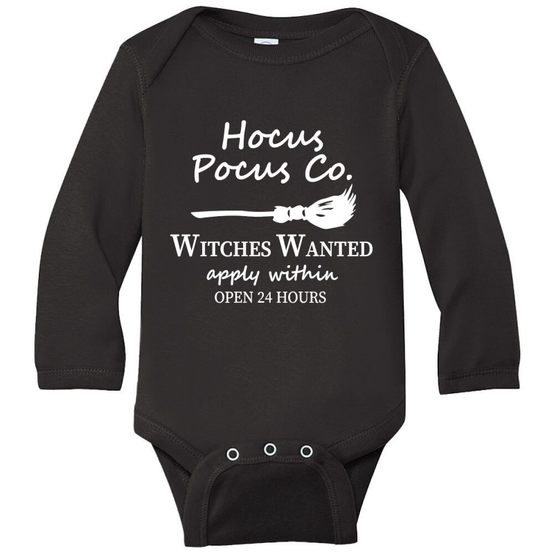 Hocus Pocus Co Long Sleeve Baby Bodysuit by laurynvanhoose | Artistshot