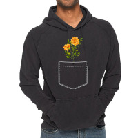 Marigold Flowers In Your Pocket T-shirt Vintage Hoodie | Artistshot