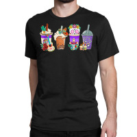 Funny Mexican Coffee Cups Calavera Dia De Muertos Halloween Tank Top Classic T-shirt | Artistshot