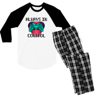 Always In Control For Light Men's 3/4 Sleeve Pajama Set | Artistshot