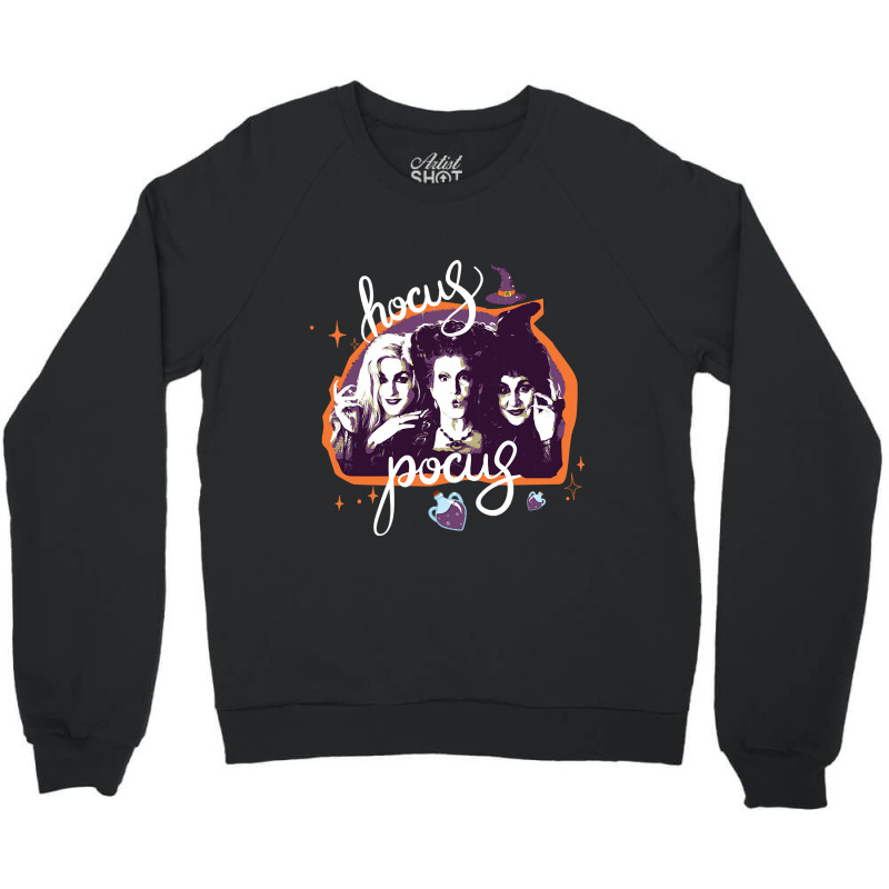 Hocus Pocus Colour Crewneck Sweatshirt by laurynvanhoose | Artistshot