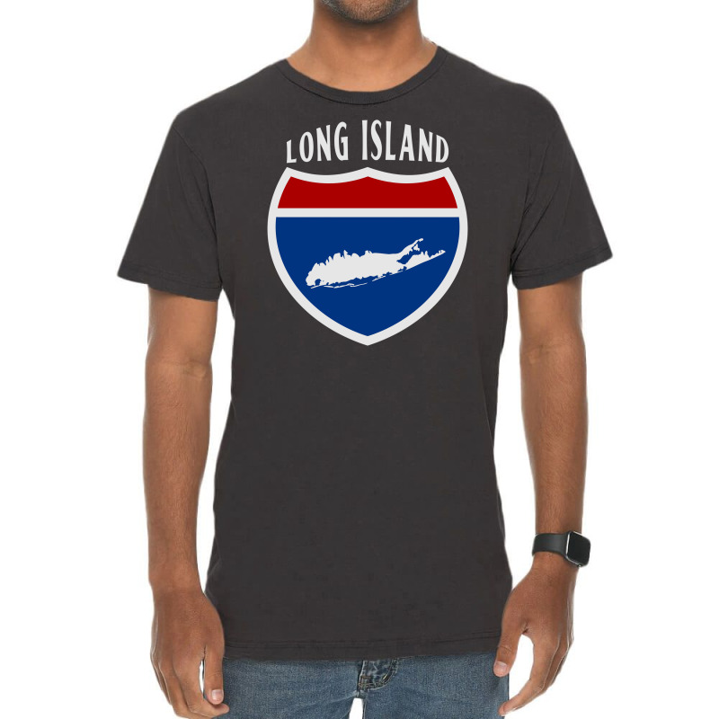 Long Island 495 Vintage T shirt. By Artistshot