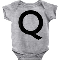 Capital Letter Q Tshirt For Spelling And Creating Words Baby Bodysuit | Artistshot