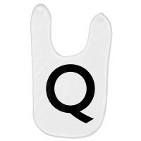 Capital Letter Q Tshirt For Spelling And Creating Words Baby Bibs | Artistshot