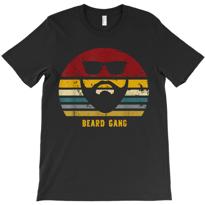 Vintage Beard Gang Funny Bearded Present T-shirt | Artistshot