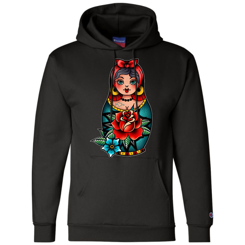 Matryoshka Russian Doll Nesting Doll Souvenir T-shirt Champion Hoodie by Teemoney2 | Artistshot