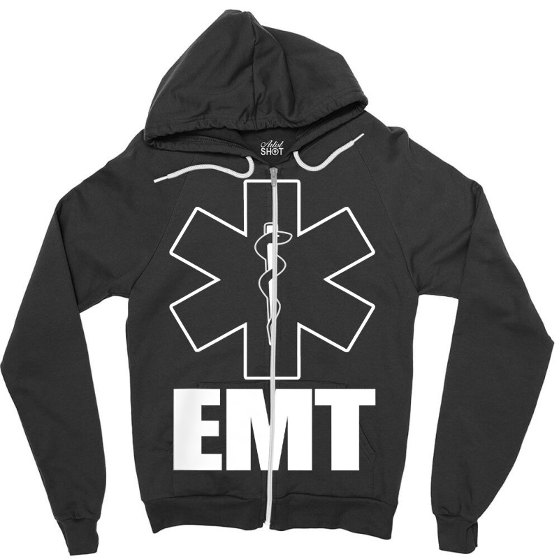 Emt Uniform Emergency Medical Technician T Shirt Zipper Hoodie | Artistshot