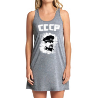 J Stalin Soviet Ussr History Moscow Red Army Russian Cccp T Shirt Tank Dress | Artistshot