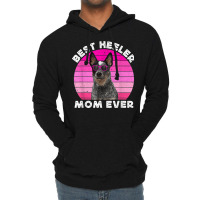 Blue Heeler Mom For Women Retro Blue Australian Cattle Dog Lightweight Hoodie | Artistshot