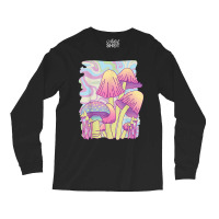 Vintage Retro Psychedelic Mushroom Trippy Hippie Gifts Long Sleeve Shirts | Artistshot