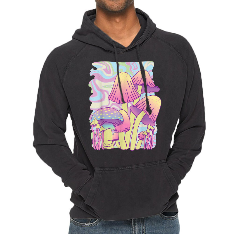 Vintage Retro Psychedelic Mushroom Trippy Hippie Gifts Vintage Hoodie | Artistshot