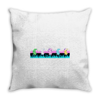 Newjeans Bunnies  Amp  Flames Throw Pillow | Artistshot