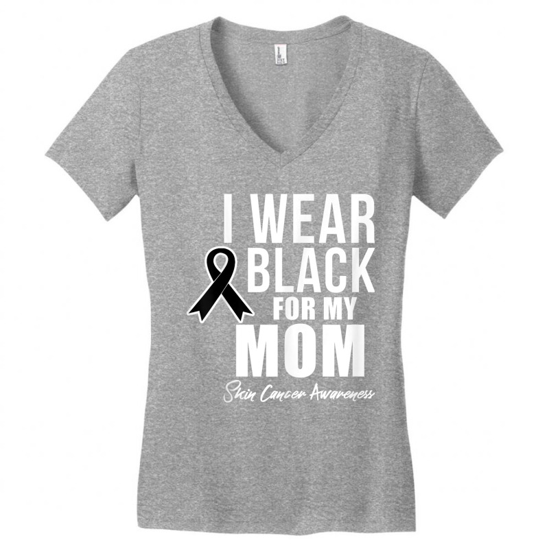 Skin Cancer Awareness Shirt Skin Cancer Shirt Mom Women's V-neck T-shirt | Artistshot