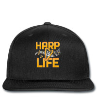 Harp Is Life Funny Harpist Classical Musician Harp Player T Shirt Printed Hat | Artistshot