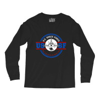 Us Space Force T Shirt   Funny Trump Political Satire Shirt Long Sleeve Shirts | Artistshot