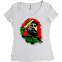 Fidel Castro Pullover Hoodie Women's Triblend Scoop T-shirt | Artistshot