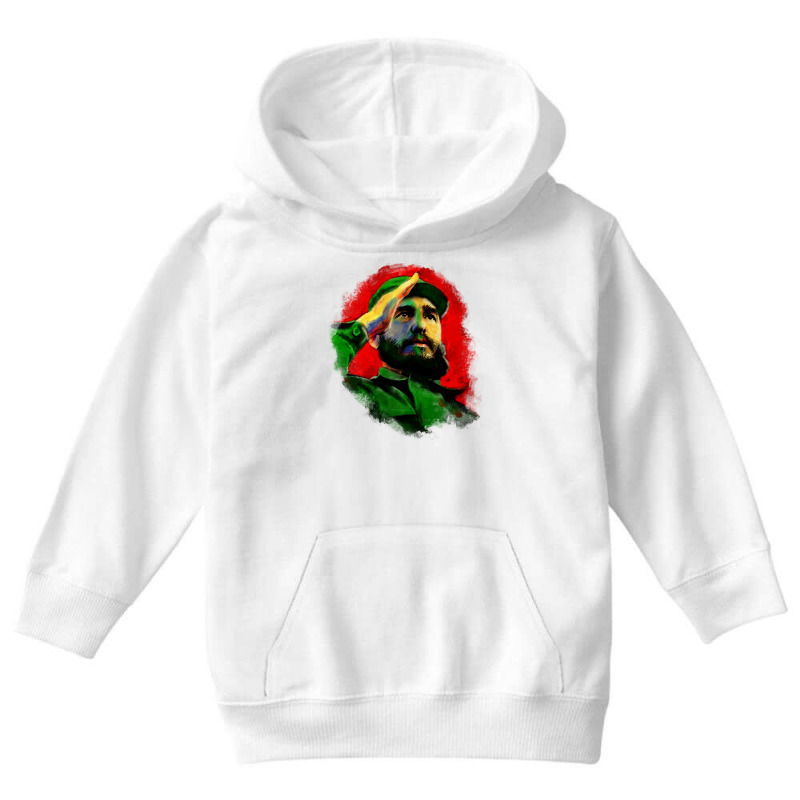 Fidel Castro Pullover Hoodie Youth Hoodie by cm-arts | Artistshot