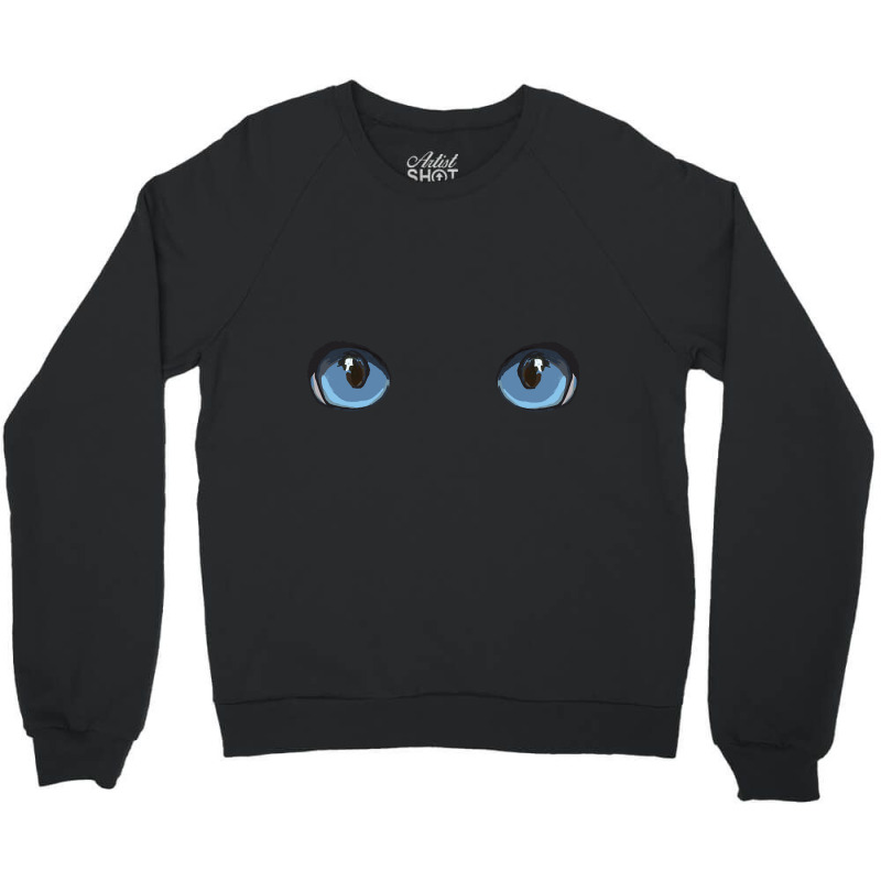 Hypnotic Eyes Crewneck Sweatshirt by laurynvanhoose | Artistshot