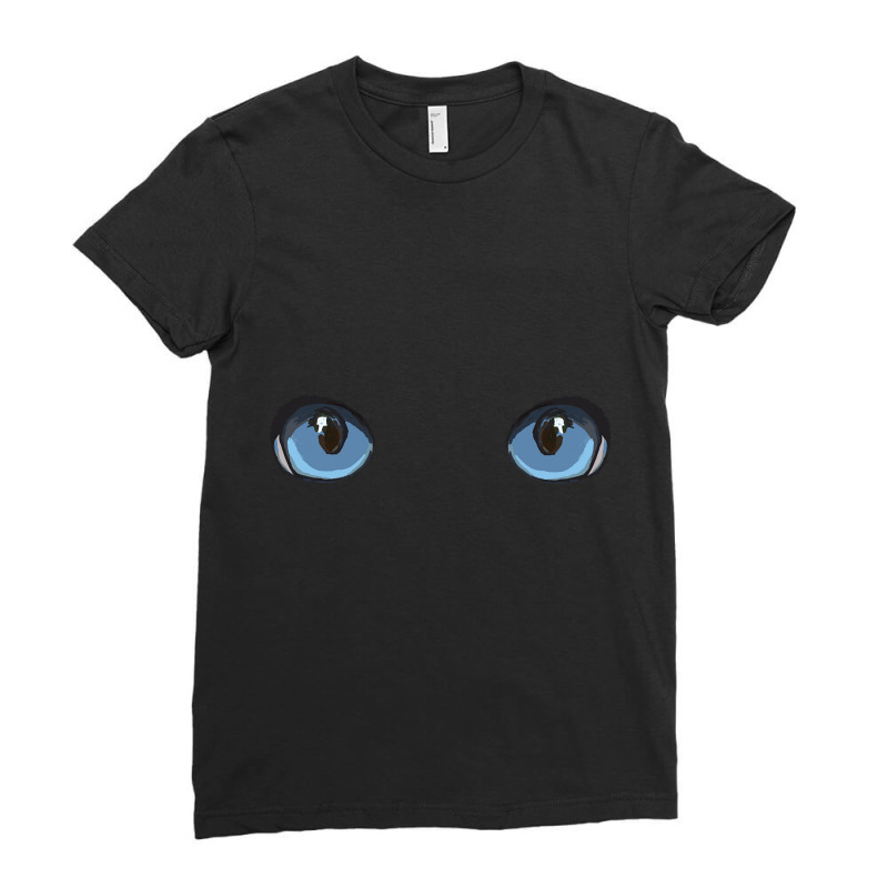 Hypnotic Eyes Ladies Fitted T-Shirt by laurynvanhoose | Artistshot