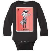 El Mocoso Mexican Slang Lottery Bingo Cards Long Sleeve Baby Bodysuit | Artistshot