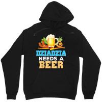 Dziadzia Needs A Beer Oktoberfest Festival Beer Munich Unisex Hoodie | Artistshot