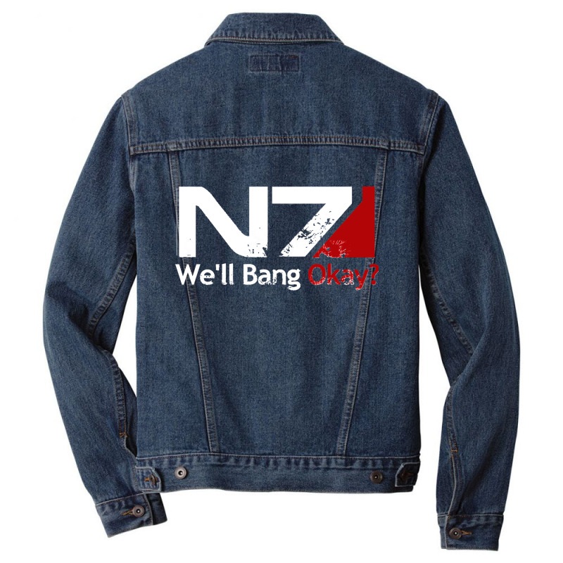 We'll Bangs Okay N7s Men Denim Jacket | Artistshot