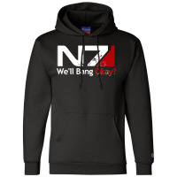 We'll Bangs Okay N7s Champion Hoodie | Artistshot