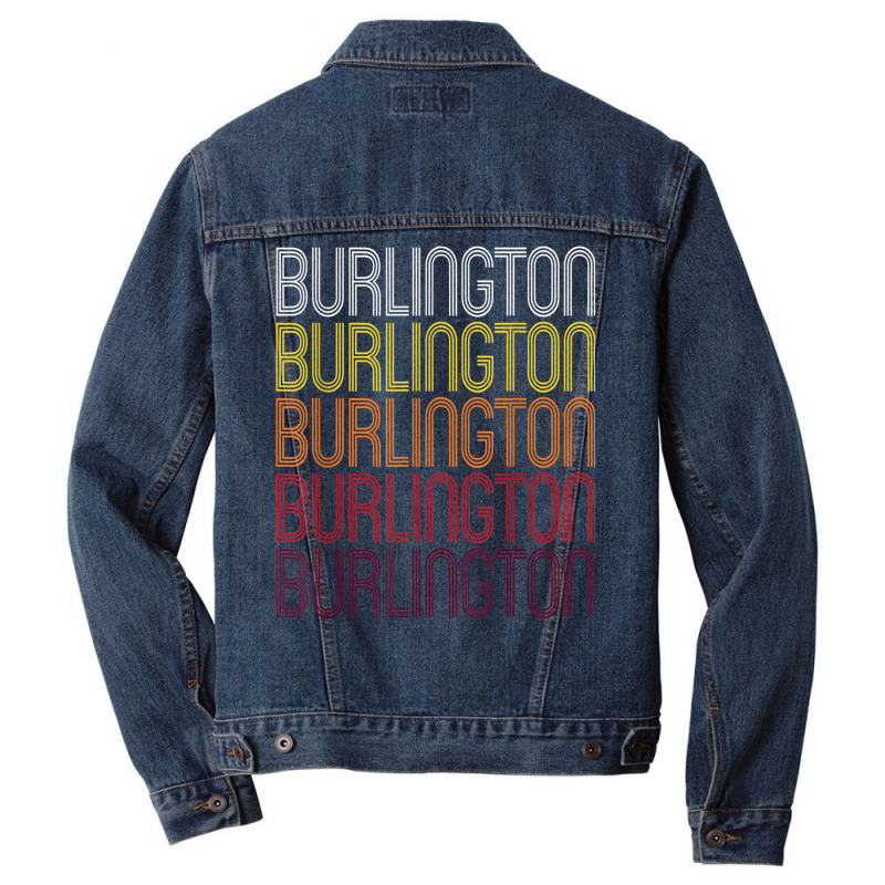 Burlington, Nc  Vintage Style North Carolina T Shirt Men Denim Jacket | Artistshot