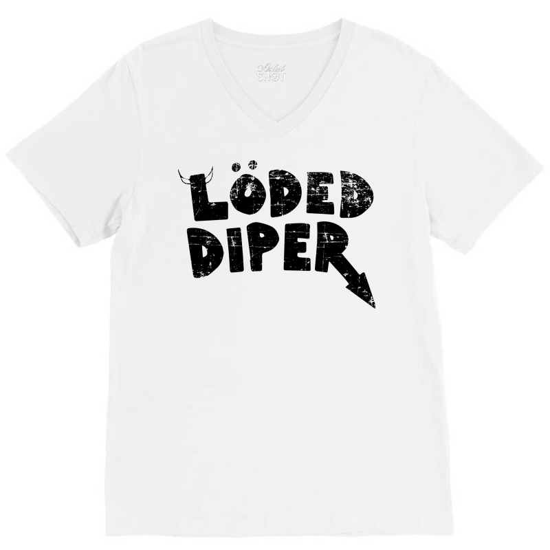 Loded Diper Vintage V-neck Tee | Artistshot