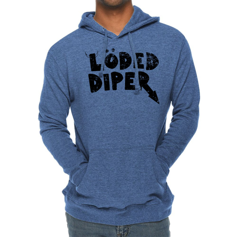 Loded Diper Vintage Lightweight Hoodie | Artistshot