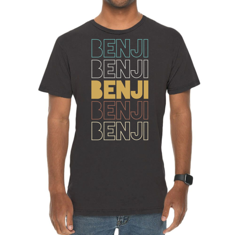 Benji Benji Benji Benji Benji Vintage T-shirt | Artistshot