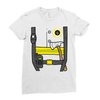 Firefighter Fireman Easy Lazy Diy Halloween Costume Boys Ladies Fitted T-shirt | Artistshot