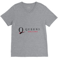 College Of Qu33ns V-neck Tee | Artistshot