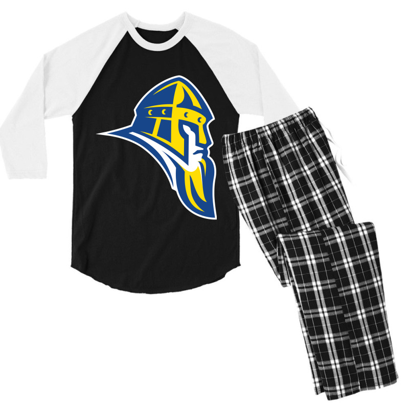 Vikings Team, Augustana (il) Men's 3/4 Sleeve Pajama Set | Artistshot