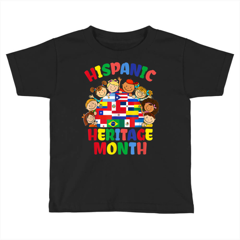 Hispanic Heritage Month Latin American Flag Kids Toddler T-shirt by TopShirts | Artistshot