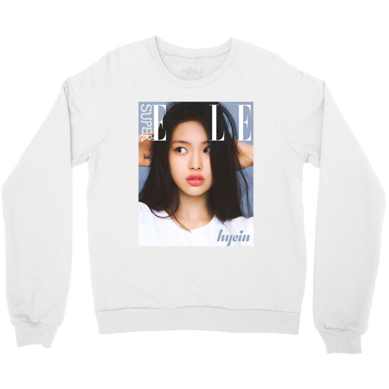 Newjeans Hyein X Elle Crewneck Sweatshirt | Artistshot