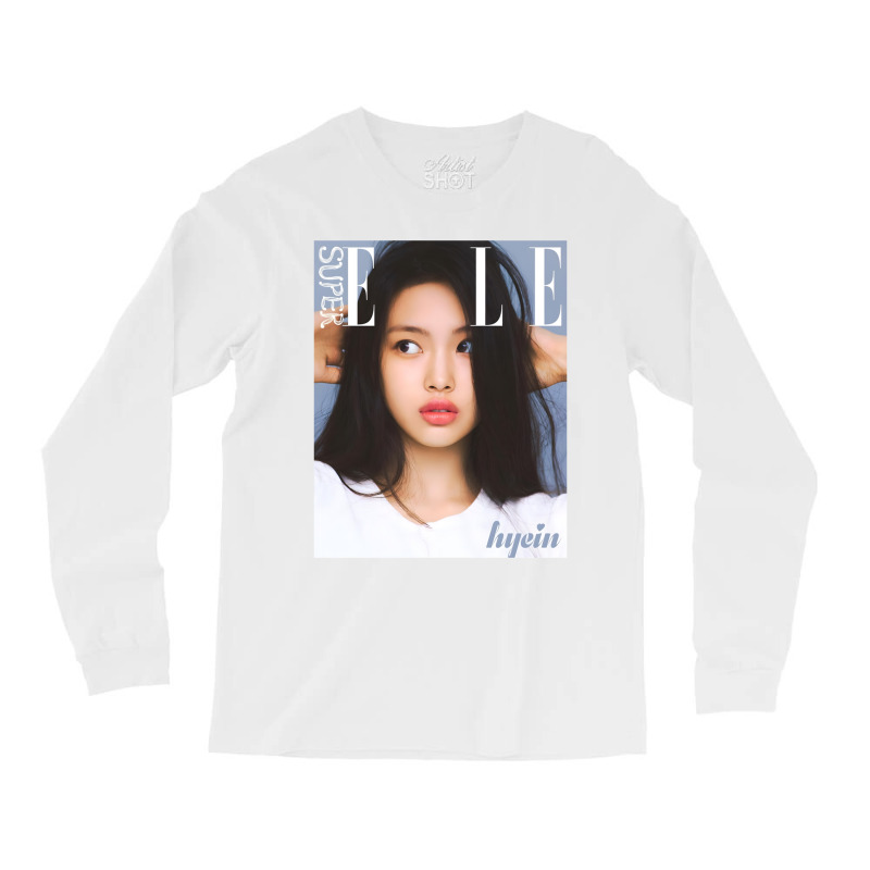 Newjeans Hyein X Elle Long Sleeve Shirts | Artistshot