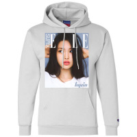 Newjeans Hyein X Elle Champion Hoodie | Artistshot