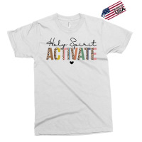 Holy Spirit Activate Leopard Christians Jesus Love Family T Shirt Exclusive T-shirt | Artistshot