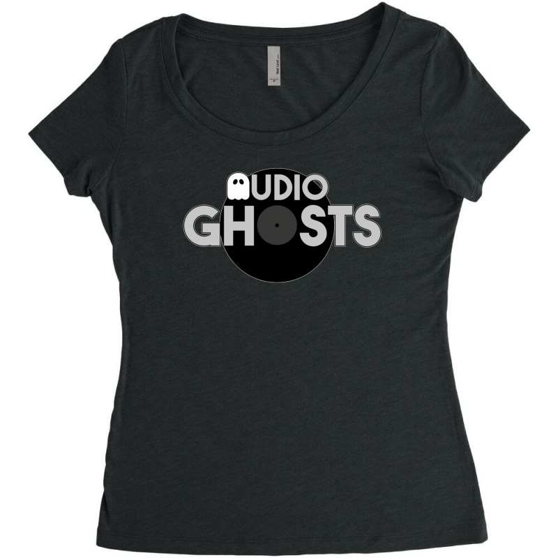 Audio Ghosts Women's Triblend Scoop T-shirt by cm-arts | Artistshot