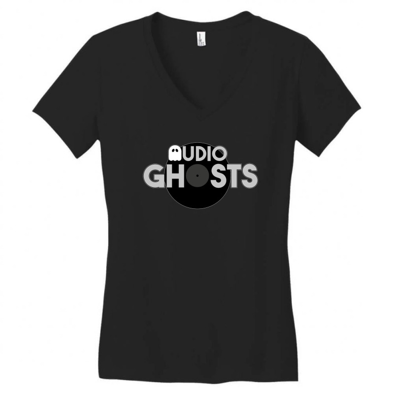 Audio Ghosts Women's V-Neck T-Shirt by cm-arts | Artistshot