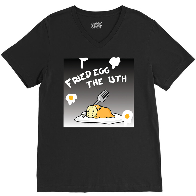 Gudetama Fried Egg The 13th Halloween Tee V-neck Tee | Artistshot