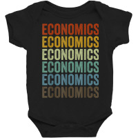 Economics Retro Baby Bodysuit | Artistshot