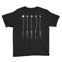 Palm Tree Vacation   Island Greece Corfu T Shirt Youth Tee | Artistshot